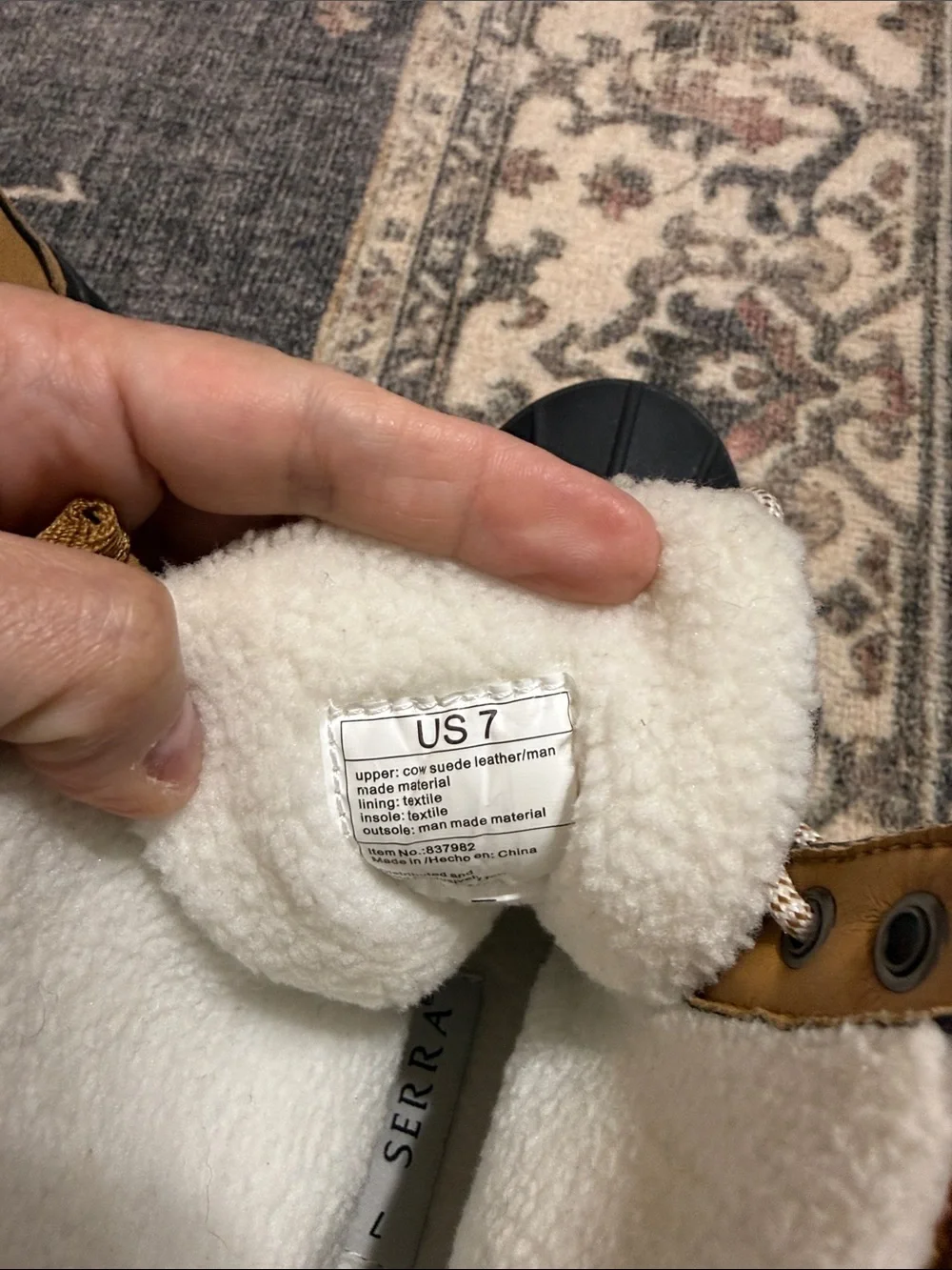 Serra Brown and Black Waterproof Winter Boots - Picture 5 of 5